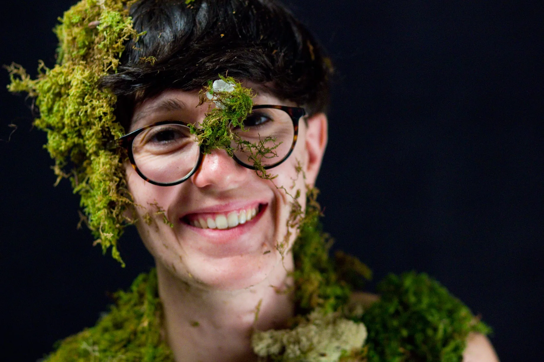 Dr. Sanita Fejzić — editor of Peasant Futurism, photographed in the field